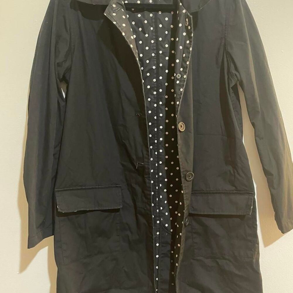 Isaac-mizrahi Women's Black and Navy Coat